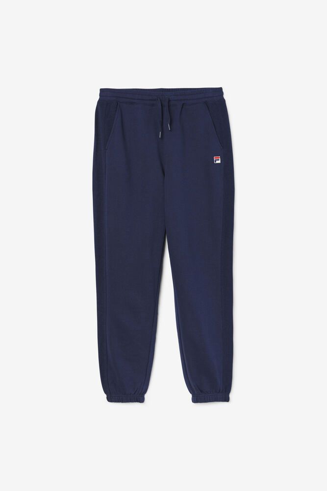 Fila Pants Matty Jogger Mens Navy - India CZS-592617